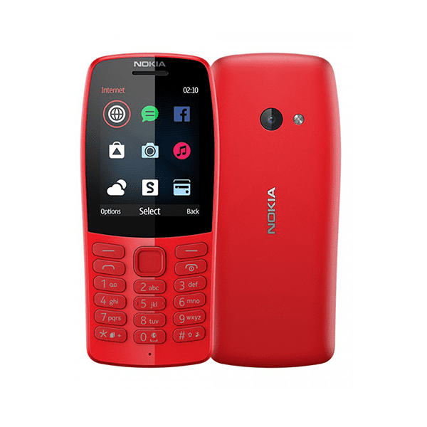 Nokia N210 (Red)- 2.4Inch/ 2 sim