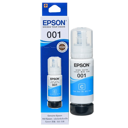 Mực hộp máy in phun Epson C13T03Y200 - Cyan - Dùng cho máy in Epson L4150 / L4160 / L6160 / L6170 / L6190
