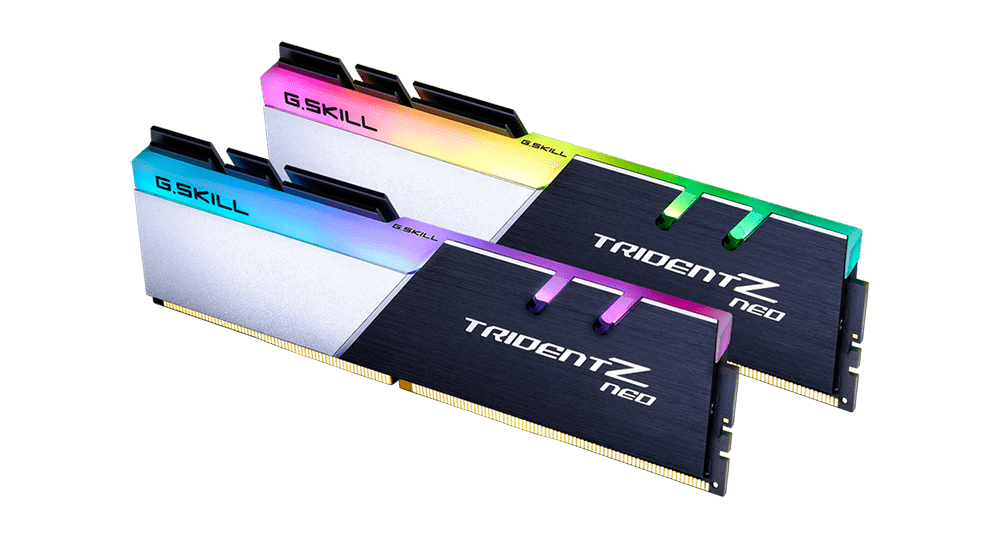 RAM KIT GSKill 16Gb (2x8Gb) DDR4-3600- Trident Z Neo (F4-3600C16D-16GTZN) Tản LED RGB
