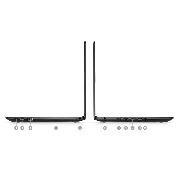 Laptop Dell Vostro 3580 T3RMD3 (Core i7-8565U/8Gbt/1Tb HDD/ 15.6' FHD/Radeon 520 2GB/Win10/Black)