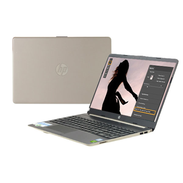 Laptop HP 15s-du0040TX 6ZF62PA (Gold)