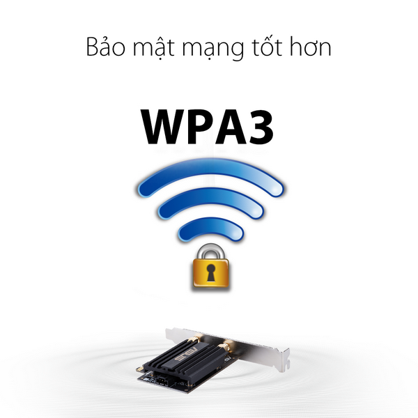 Cạc mạng Wifi PCI Asus AX58BT Chuẩn AX3000