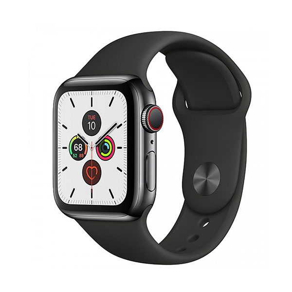 đồng Hồ Thong Minh Apple Serie 5 44mm Gps Cellular Mwwk2vn A Viền Thep đen
