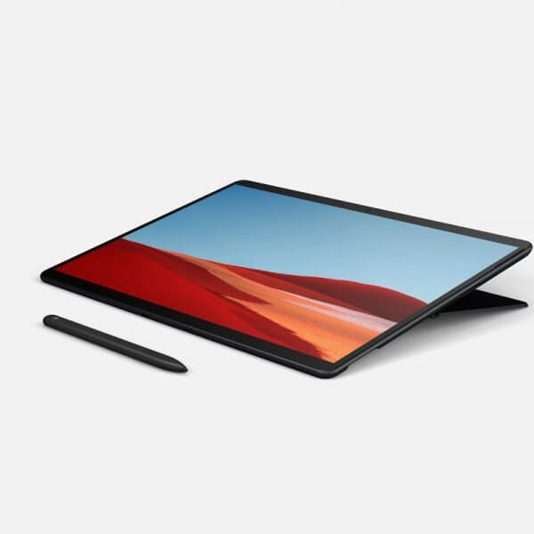 Máy tính bảng Microsoft Surface Pro X (SQ 1th 3.0 GHz/ 8Gb/ 256Gb/ 13Inch/ Windows 10 Home/ Microsoft® SQ1™ Adreno™ 685 GPU/ Black/ Kèm Keyboard/ Slim pen)