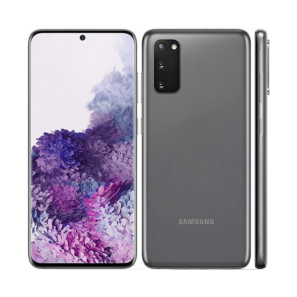 Điện thoại DĐ Samsung Galaxy S20 SM-G980F 128GB Gray (Exynos 990 8 nhân 64-bit/ 8Gb/ 128Gb/ 6.2Inch/ Camera chính:12 MP/ 64MP/ 12MP/ Camera phụ:10.0MP/ Android 10.0/ 4000mAh/ Face ID. Mở khóa bằng vân tay)
