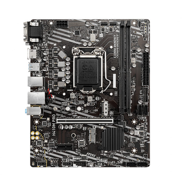 Main MSI H410M PRO (Chipset Intel H410/ Socket LGA1200/ VGA onboard)