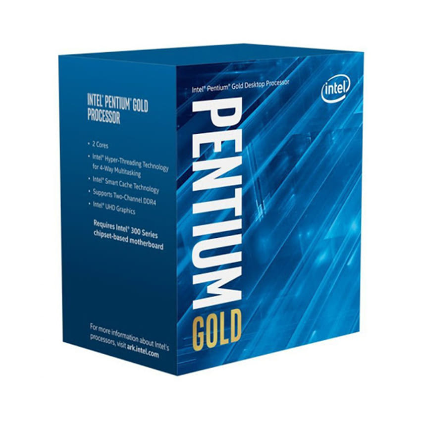 CPU Intel Pentium G6400 (Intel LGA 1200/ Base 4.0Ghz/ 2 Cores/ 4 Threads/ Cache 4MB)