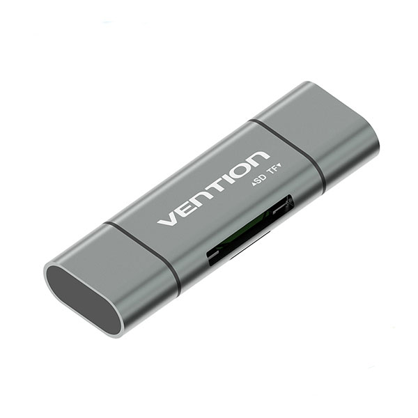 Đầu đọc thẻ Vention CCHH0 USB 3.0 (Type-C + Micro USB + SD + TF)