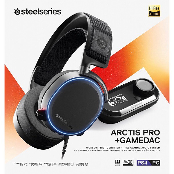 Tai nghe SteelSeries Arctis Pro+GameDAC 61453