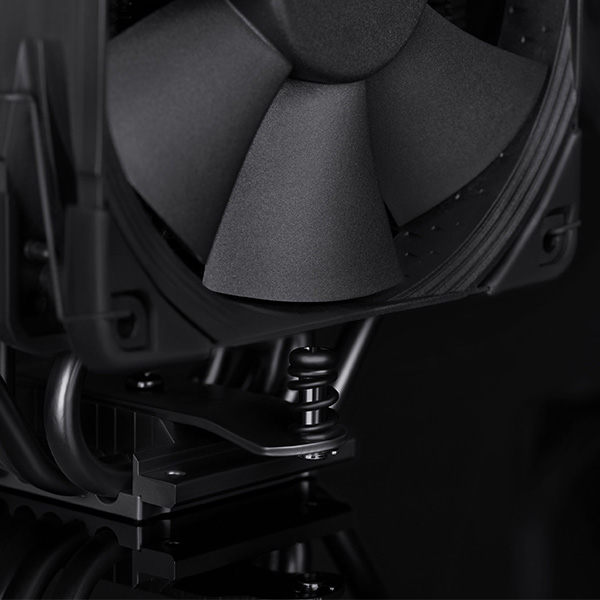 Noctua NH-U12S Chromax Black + kit de fixation socket Intel LGA 1700 - Ventirad Noctua sur