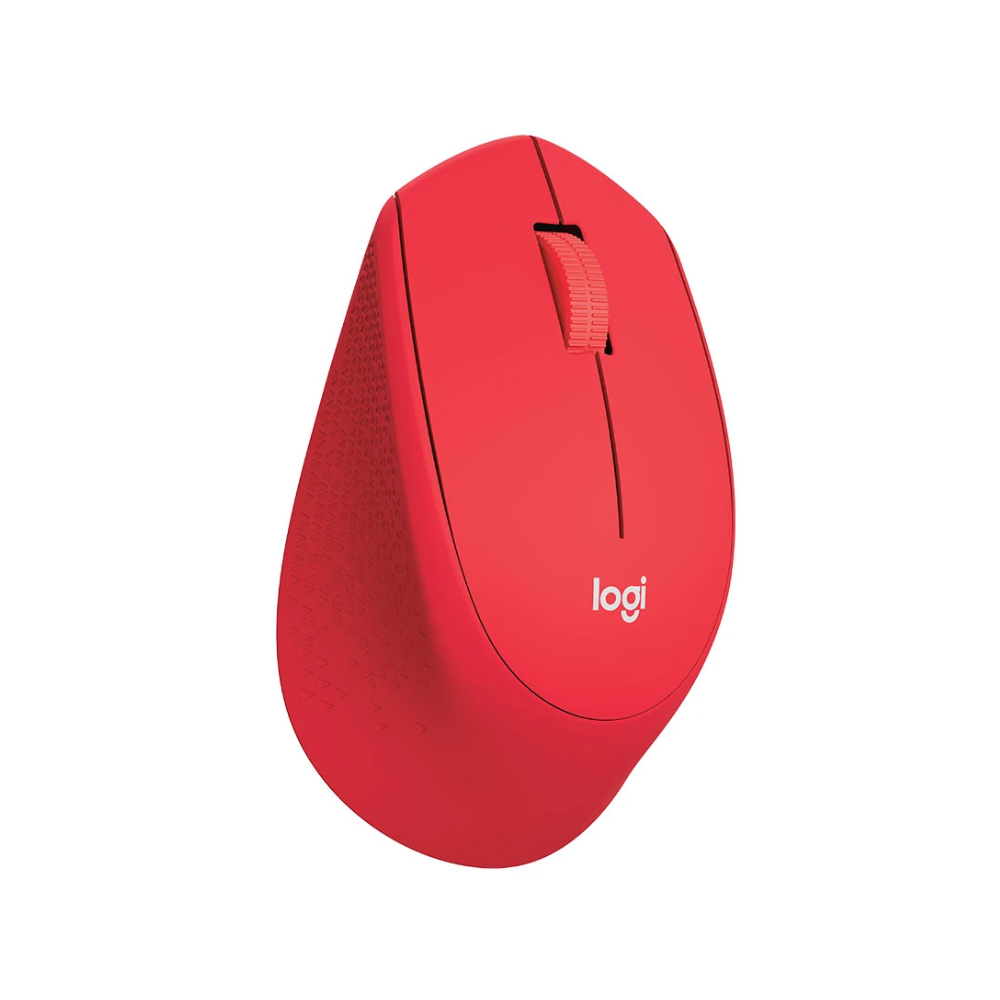 Chuột không dây Logitech Quang M331 (silent)- Màu đỏ