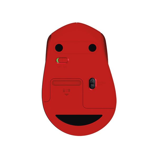 Chuột không dây Logitech M331 (Màu đỏ)