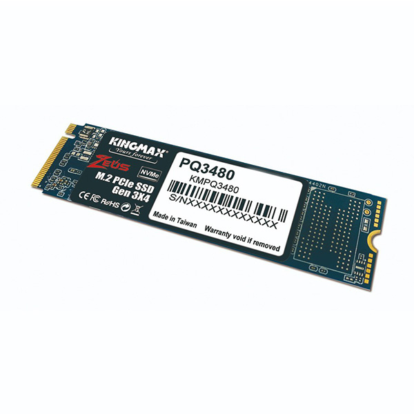 Ổ SSD Kingmax PQ3480 256Gb PCIe NVMe Gen3x4 M.2 2280