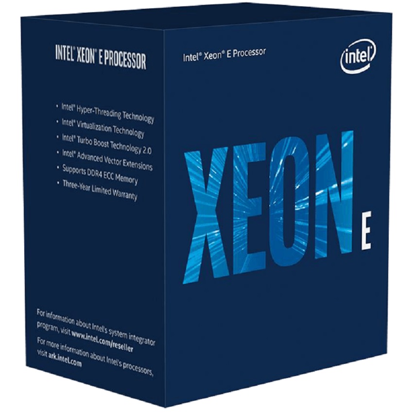 CPU Intel Xeon E-2224G (3.5GHz turbo up to 4.7GHz, 4 nhân, 4 luồng, 8 MB Cache, 71W) - Socket Intel LGA 1151-v2)