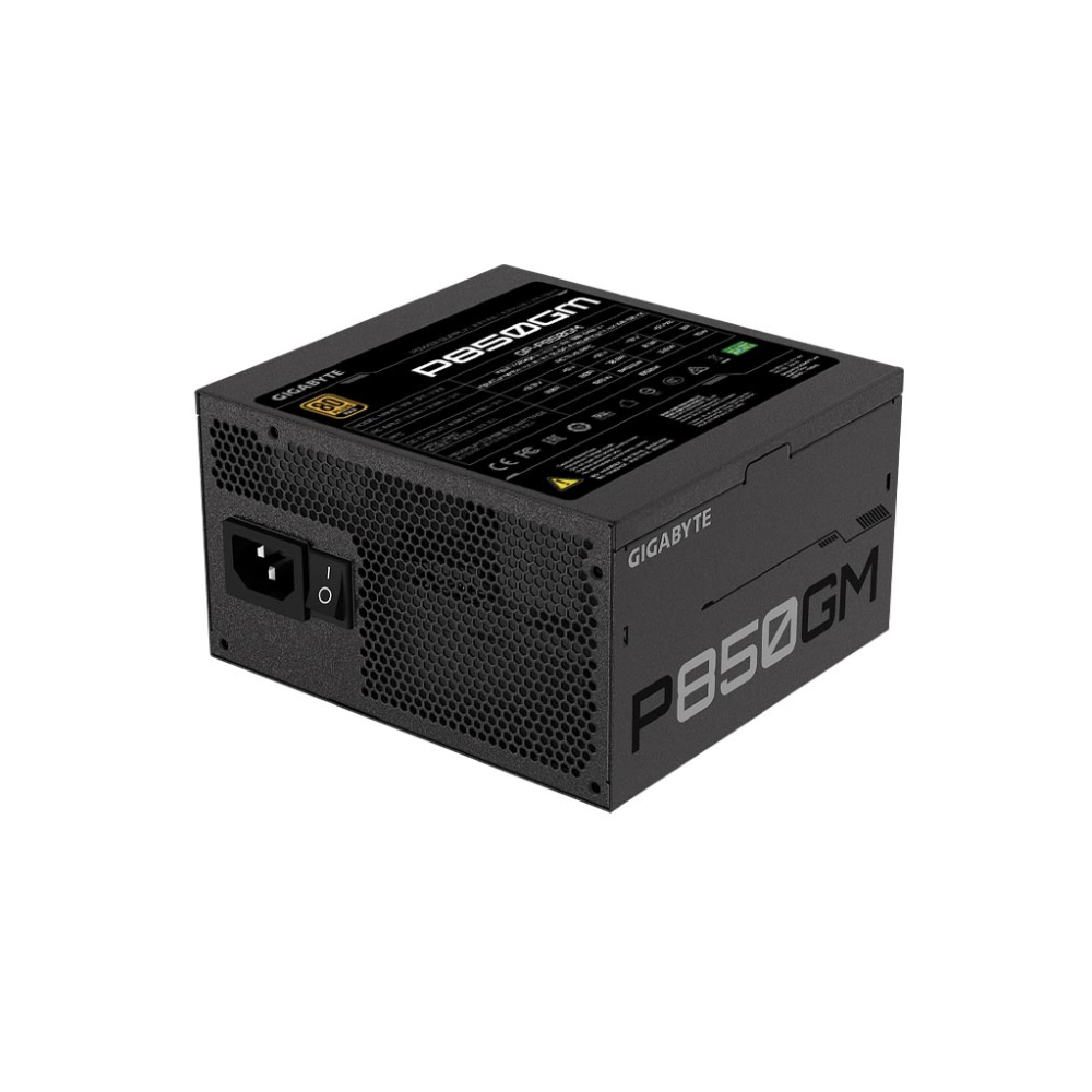 Nguồn máy tính Gigabyte P850GM (850W/ 80 Plus Gold/ Full-Modular/ Đen)