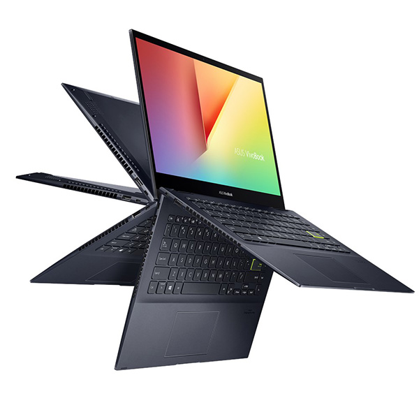 Laptop Asus Vivobook Flip TM420IA-EC155T (Ryzen 3-4300U/4GB/256GB SSD/14FHD Touch/VGA ON/Win10/Black/NumPad/Pen)