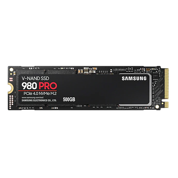 Ổ SSD Samsung 980 Pro 500Gb PCIe Gen4x4 NVMe M2.2280 MZ-V8P500BW