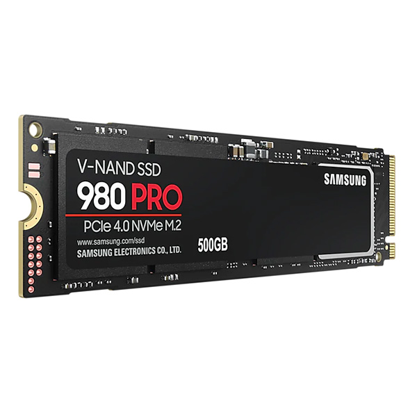 Ổ SSD Samsung 980 Pro 500Gb PCIe Gen4x4 NVMe M2.2280 MZ-V8P500BW