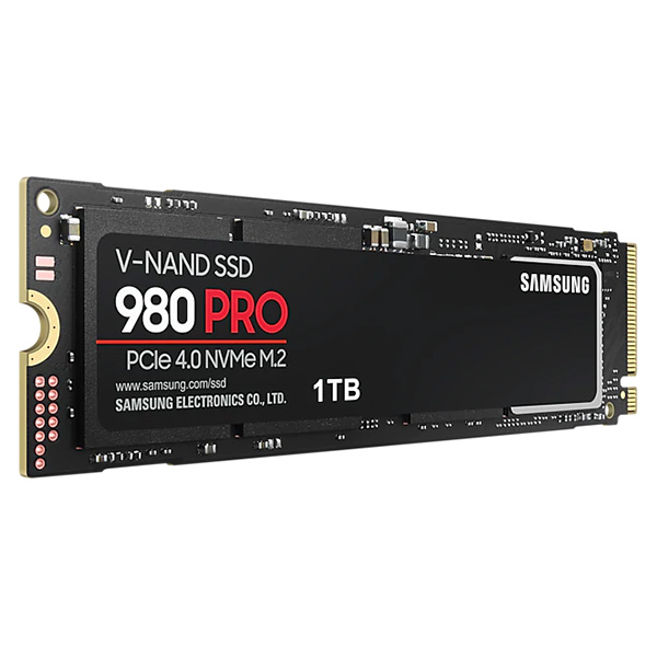 Ổ SSD Samsung 980 Pro 1Tb PCIe Gen4x4 NVMe M2.2280 MZ-V8P1T0BW