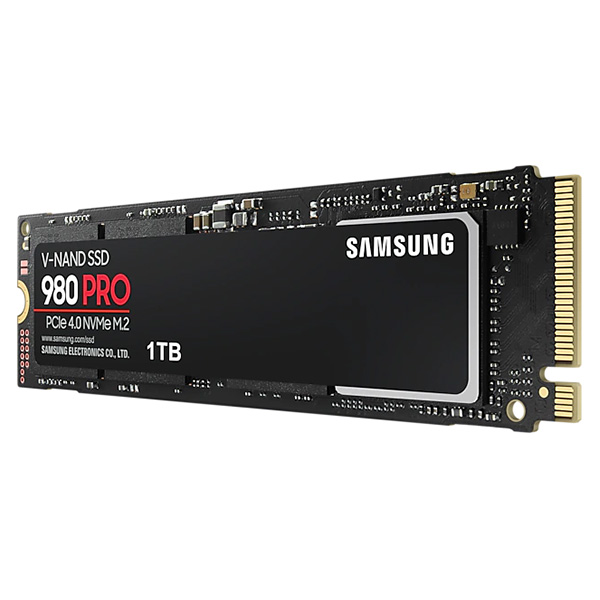 Ổ SSD Samsung 980 Pro MZ-V8P1T0BW 1Tb (NVMe PCIe/ Gen4x4 M2.2280/ 7000MB/s/ 5000MB/s)