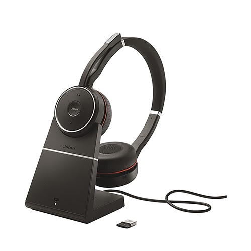 Tai nghe Jabra Evolve 65 incl. charging stand MS Stereo