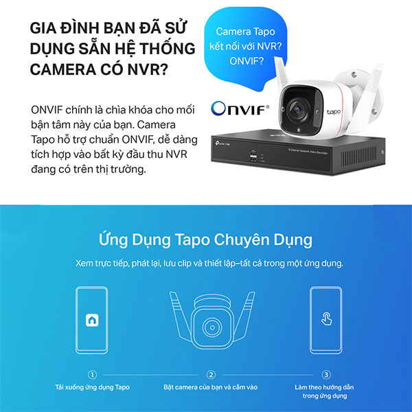 Camera IP Wifi TP-Link Tapo C310 3MP An Ninh Ngoài Trời