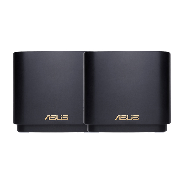 Bộ phát wifi 6 Asus ZenWiFi XD4S 2-Pack Đen (Chuẩn AX/ AX1800Mbps/ Ăng-ten ngầm/ Wifi Mesh/ 45User)