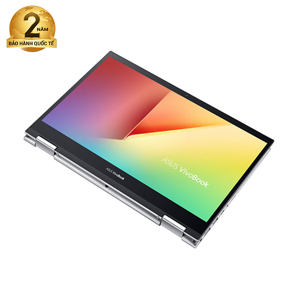 Laptop Asus Vivobook Flip TP470EA-EC027T (i3-1115G4/ 4GB/ 512GB SSD/ 14FHD Touch/ VGA ON/ Win10/ Silver/ Pen)