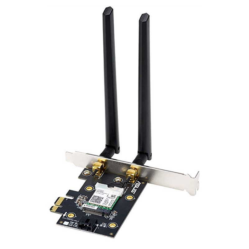 Cạc mạng Wifi 6 PCI Asus PCE-AX3000 Chuẩn AX3000 (Tray)