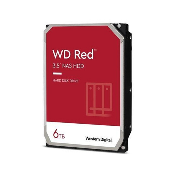 Ổ cứng Western Digital Red Plus 6TB WD60EFZX (3.5Inch/ 5640rpm/ 128MB/ SATA3/ Ổ NAS)