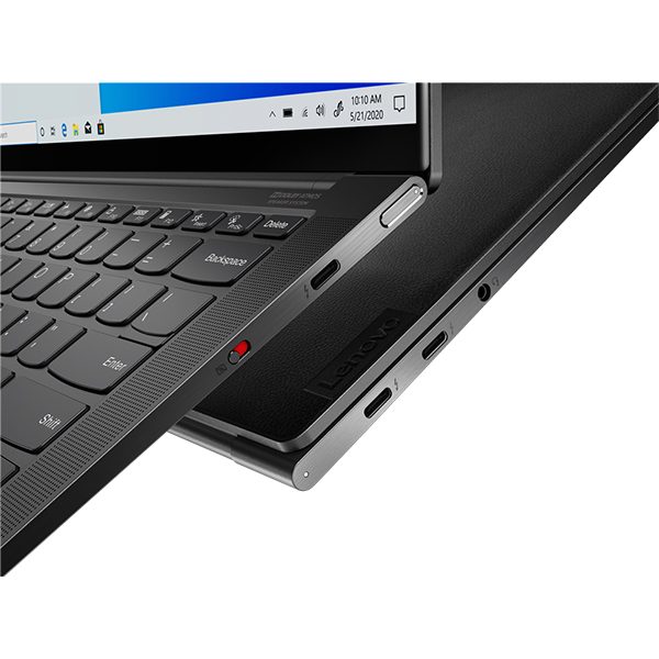 Laptop Lenovo Yoga Slim 9 14ITL5 82D1004JVN (Core i7 1165G7/ RAM 16Gb/ 1Tb SSD/ 14" 4K IPS 500nits/ Touch/ VGA ON/ Win10/ Shadow Black)