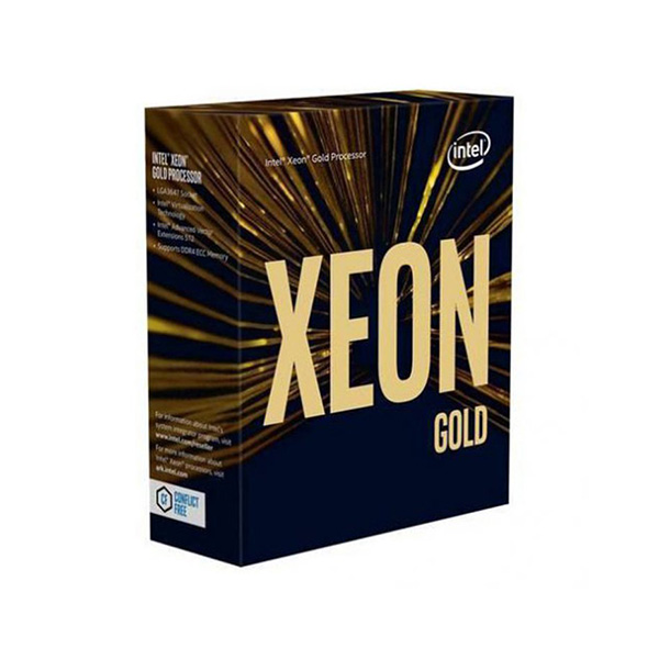 CPU Intel Xeon Gold 5220 (2.2GHz turbo up to 3.9GHz, 18 nhân, 36 luồng, 24.75 MB Cache, 125W) - Socket Intel LGA 3647