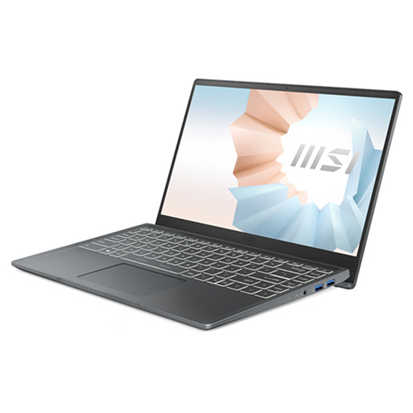 Laptop MSI Modern 14 B10MW-647VN (I7-10510U/ 8GB/ 512GB SSD/ 14FHD, 60Hz/ VGA ON/ Win10/ Grey)