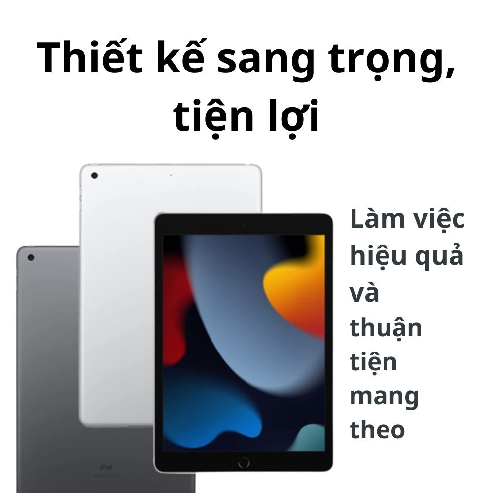 Máy tính bảng Apple IPad Gen 9 10.2 Cellular MK4H3ZA/A (256GB/ Silver)