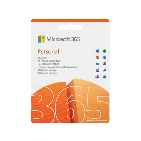 Phần mềm Microsoft 365 Personal English APAC EM Subscr 1YR P8 QQ2-01398