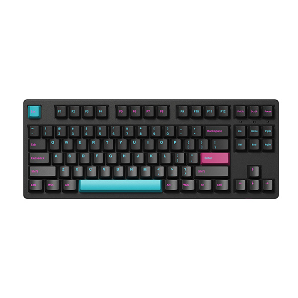 Bàn phím cơ AKKO 3087 V2 Midnight - Akko Switch Pink