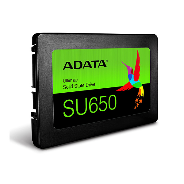 Ổ SSD Adata SU650 512G (SATA3/ 2.5Inch/ 520MB/s/ 450MB/s)