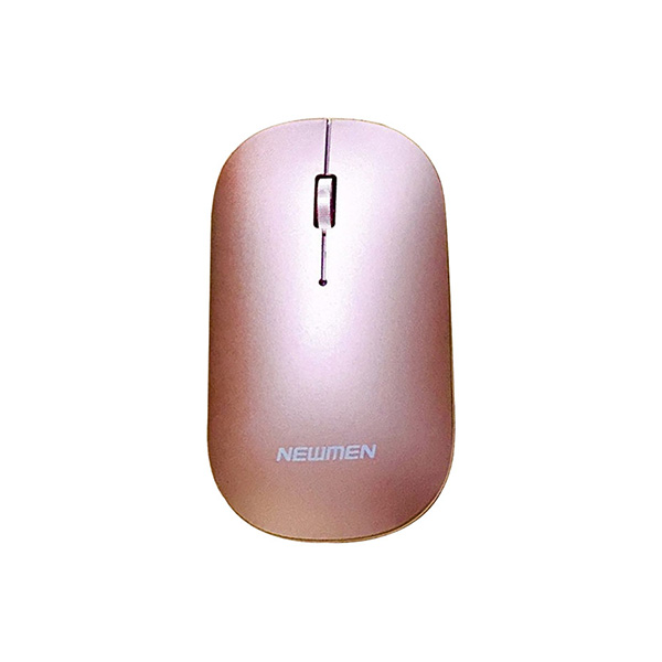Chuột không dây Newmen quang D566 Màu hồng (Bluetooth, Wireless)