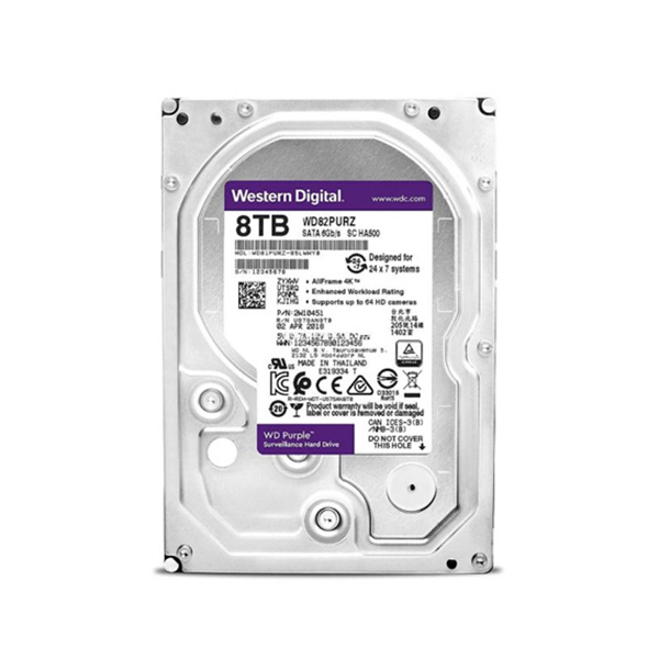 Ổ cứng Western Digital Purple 8TB WD84PURZ | Giá siêu sốc