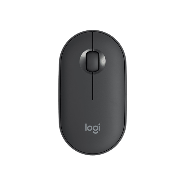 Chuột không dây Logitech Pebble M350 silent Màu đen (Bluetooth, Wireless )