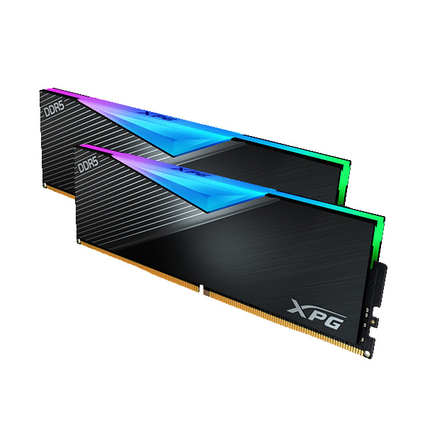 Ram desktop Adata XPG LANCER (AX5U5200C3816G-DCLARBK) 32GB (2x16GB) Black (DDR5/ 5200 Mhz/ LED RGB/ Tản nhiệt/ Non-ECC)