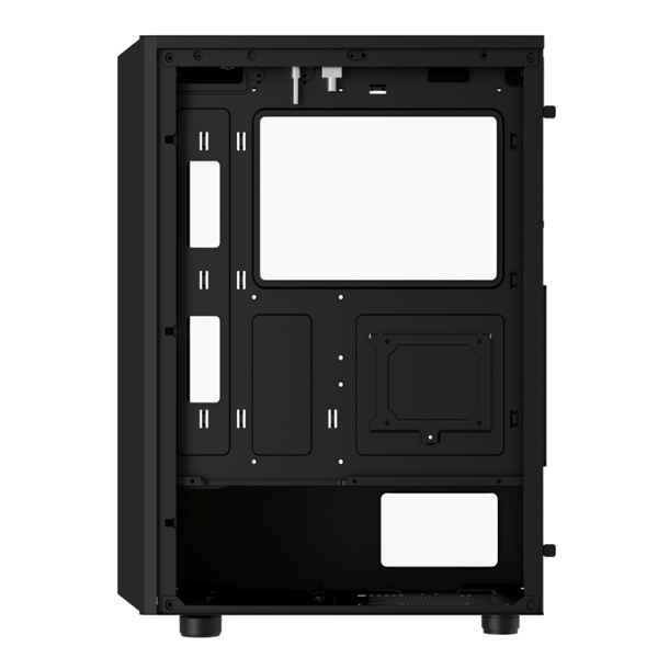 Vỏ máy tính KENOO ESPORT K300 - 3F Màu Đen (Mid Tower/ ATX)