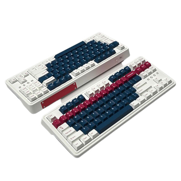 Bàn phím cơ FL-Esports CMK87CPM 3 Mode Wireless Metal Heart Kailh Box Cool Mint Switch