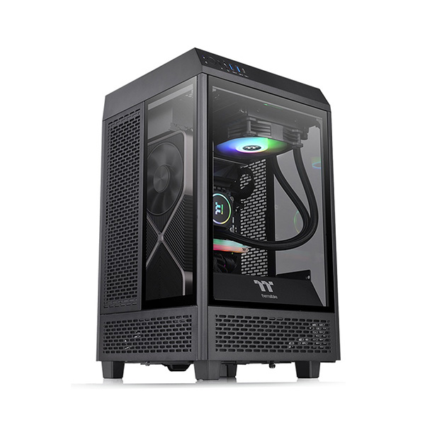 Vỏ máy tính Thermaltake TOWER 100 TG Black