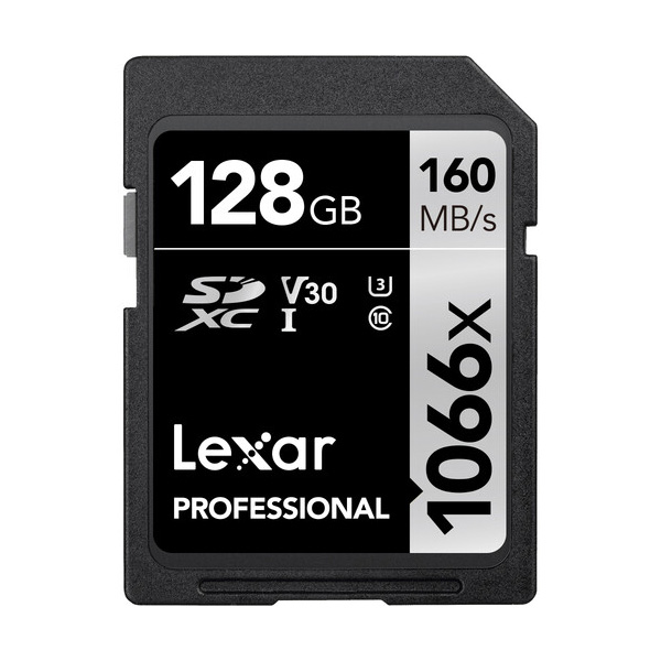 Thẻ nhớ SD Lexar Professional 1066x SDXC V30 128Gb (R/W:160/120M)