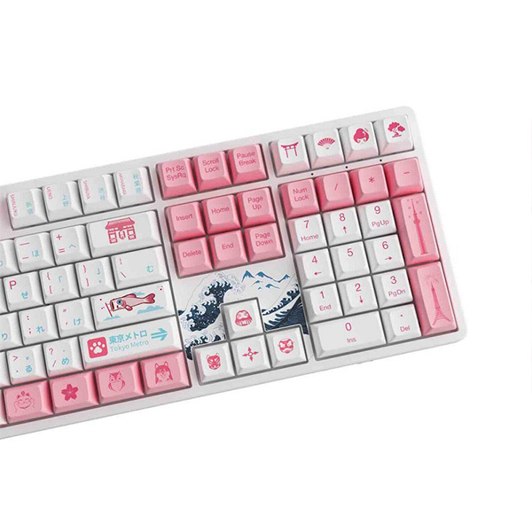 Bàn phím cơ AKKO 5108 World Tour Tokyo R2 SP AKKO Jelly Purple switch