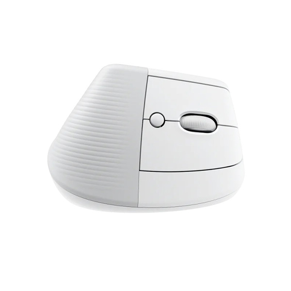 Chuột không dây công thái học Logitech Lift Vertical Ergonomic (Bluetooth/Wireless/ Trắng)