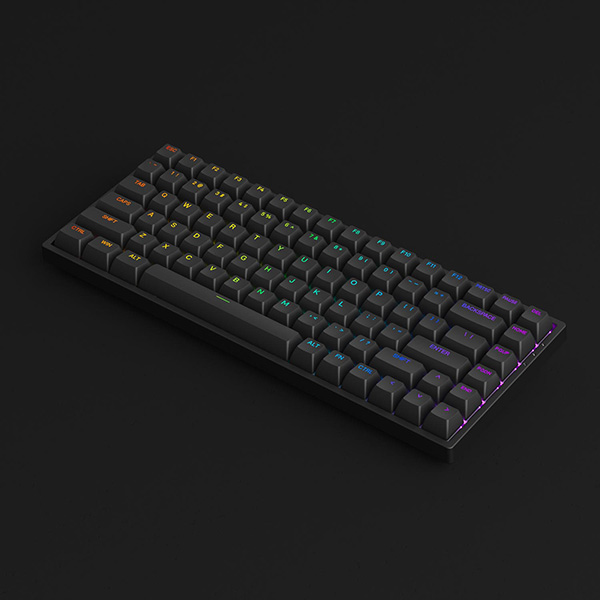 Bàn phím cơ AKKO 3084 v2 RGB Black Akko CS Jelly Pink switch