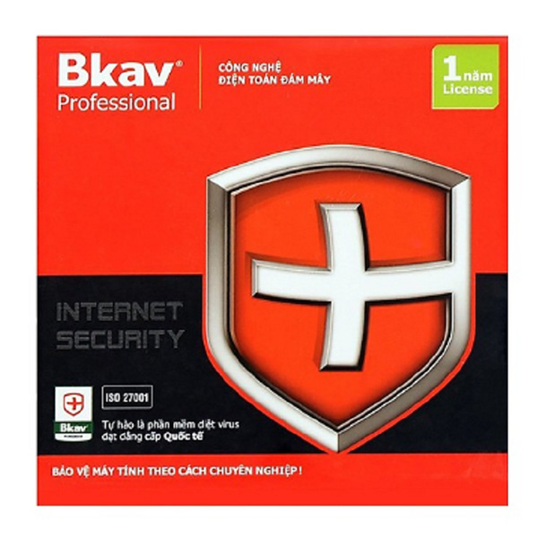 Phần mềm diệt virus Bkav Pro Internet security (5PC/12T)