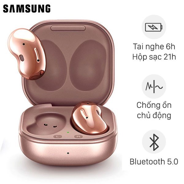 Tai nghe Bluetooth Samsung Galaxy Buds Live - Đồng